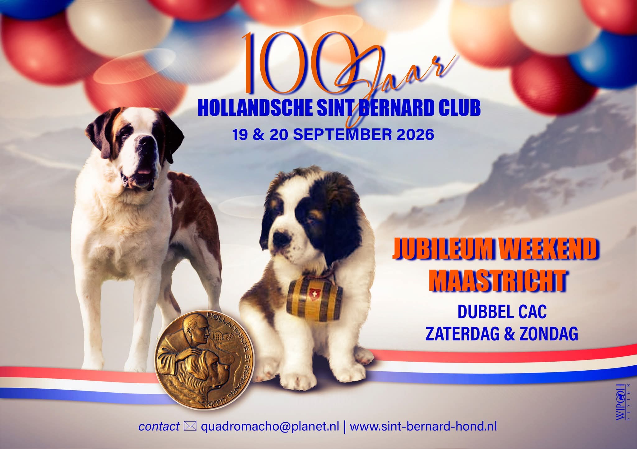 100 Jahre Hollandsche Sint Bernard Club