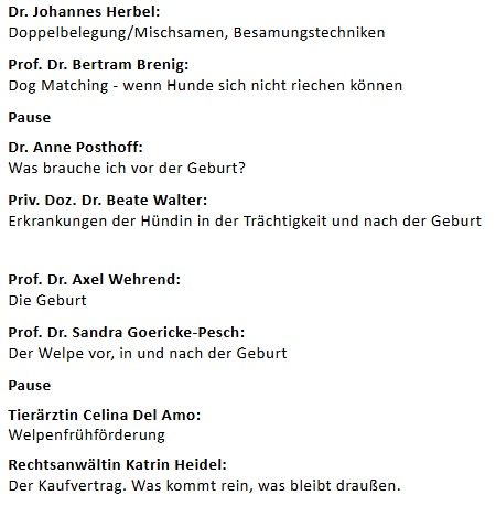 PET VET Online Fortbildung „Alles rund um die Geburt“